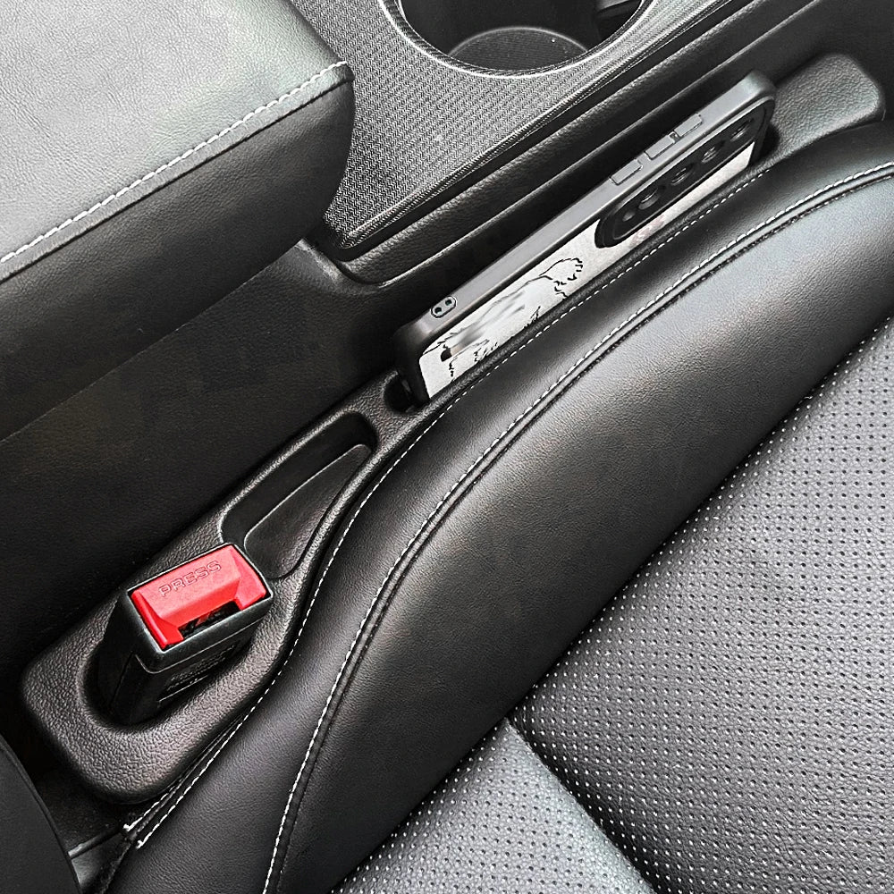 Anti-Drop Car Seat Gap Filler – Universal Strip, Purse & Phone Holder