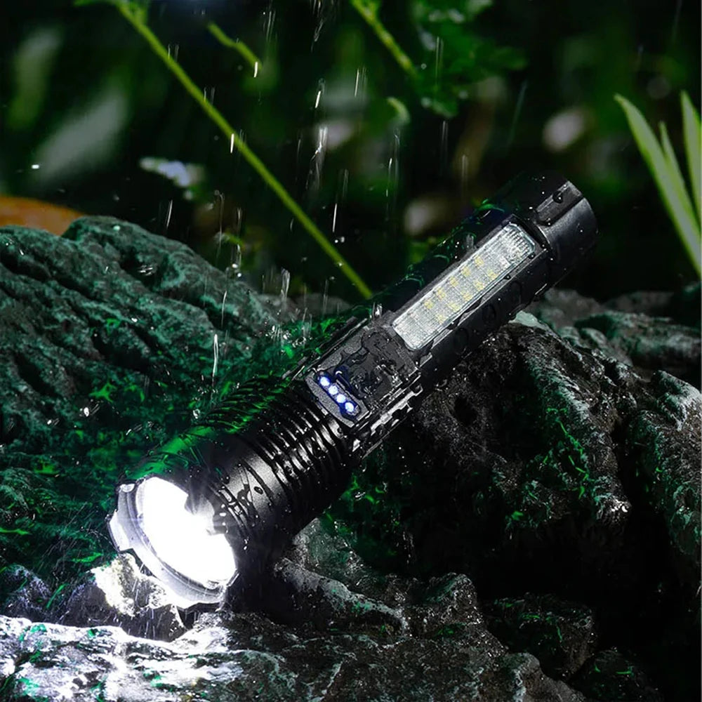 Lampe Torche LED Haute Puissance Rechargeable