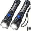 Lampe Torche LED Haute Puissance Rechargeable
