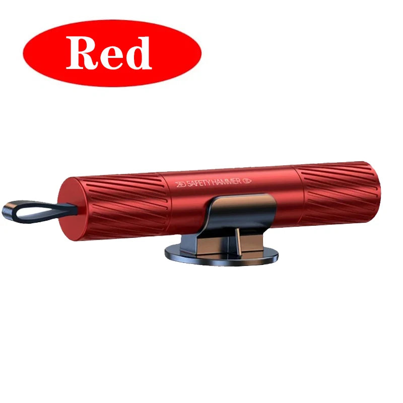 Marteau Brise-Vitre Voiture + Coupe-Ceinture